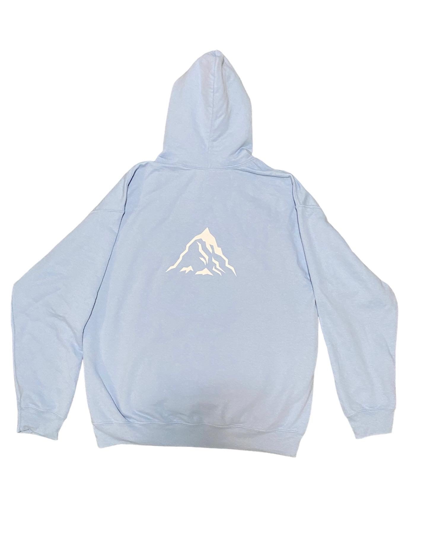 Baby blue heavyweight hoodie