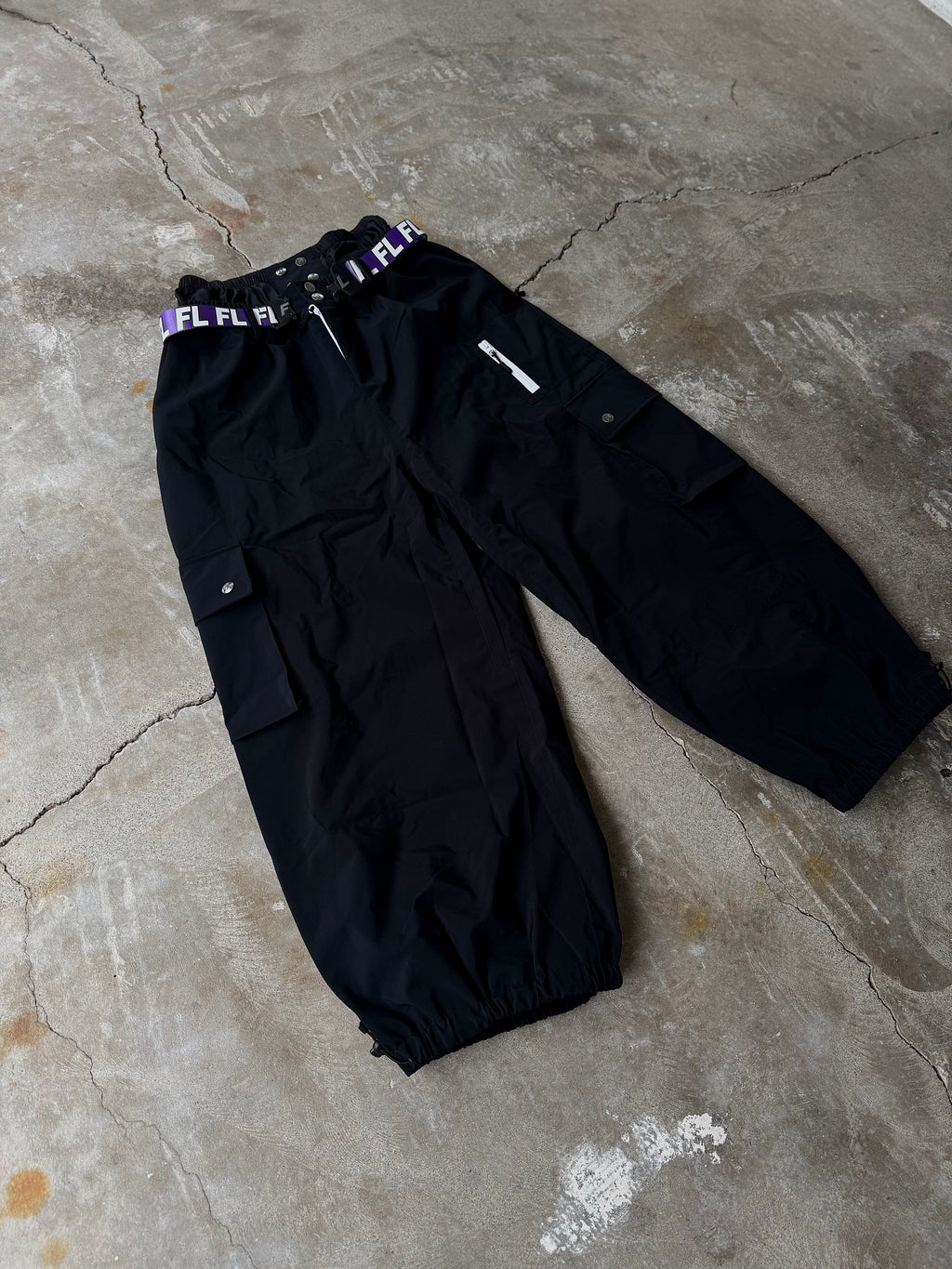 Black baggy snowpant V3