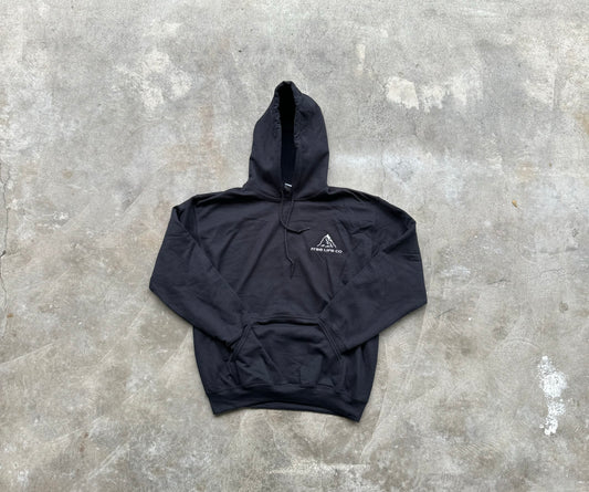 Black freelifeco hoodie