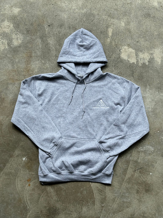 Grey freelifeco hoodie