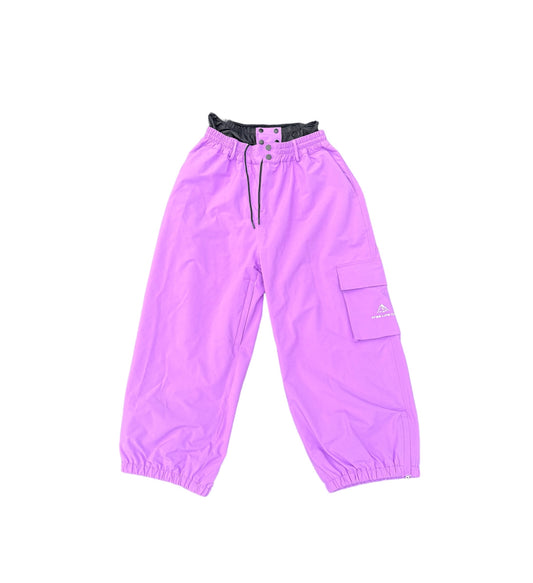 Purple insulated snow pants