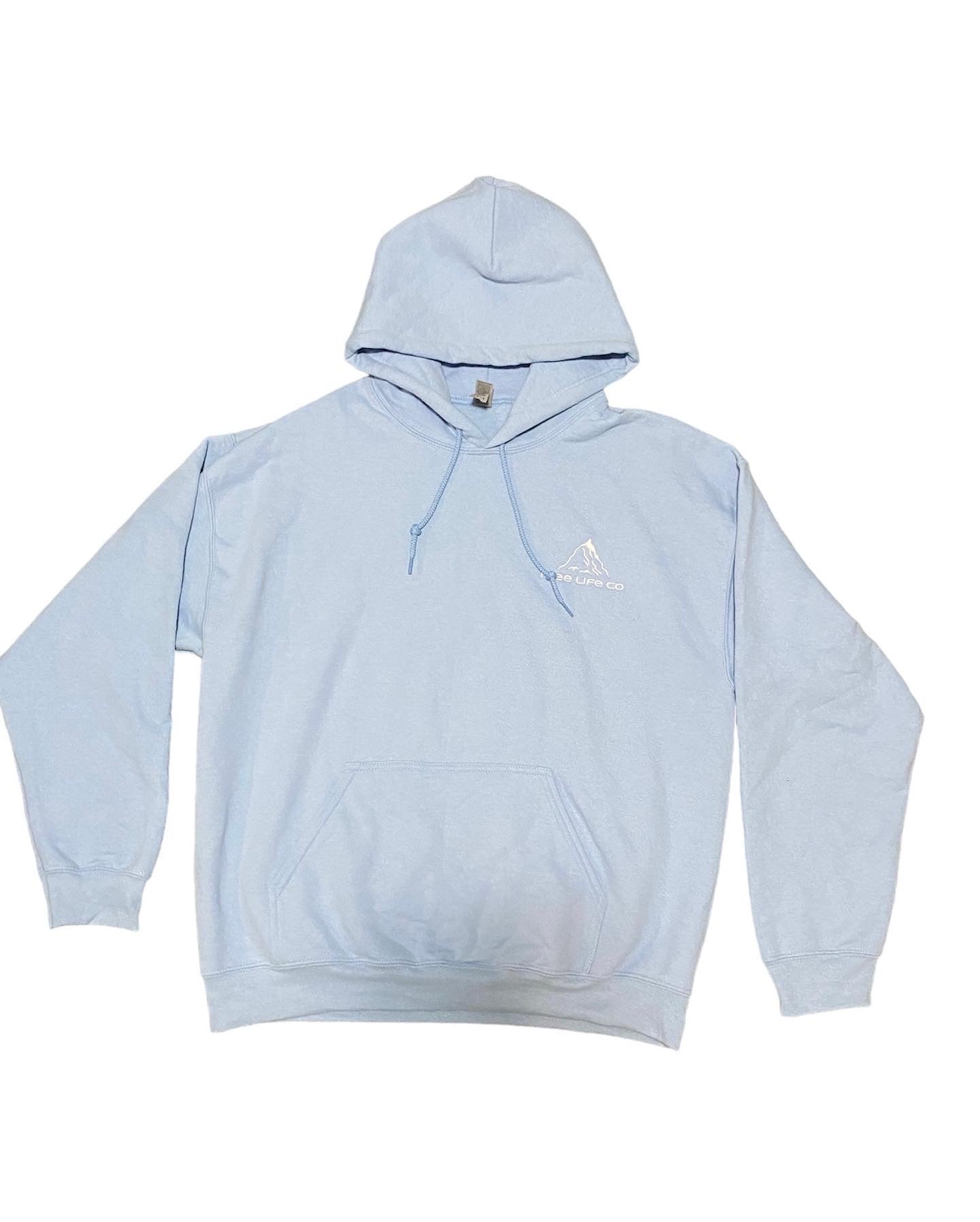 Baby blue heavyweight hoodie