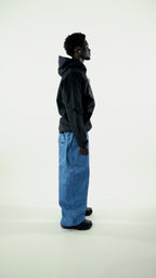 Baggy Denim Snow Pants V4