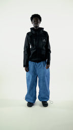 Baggy Denim Snow Pants V4