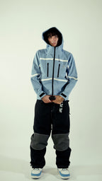 Straight leg snow pants