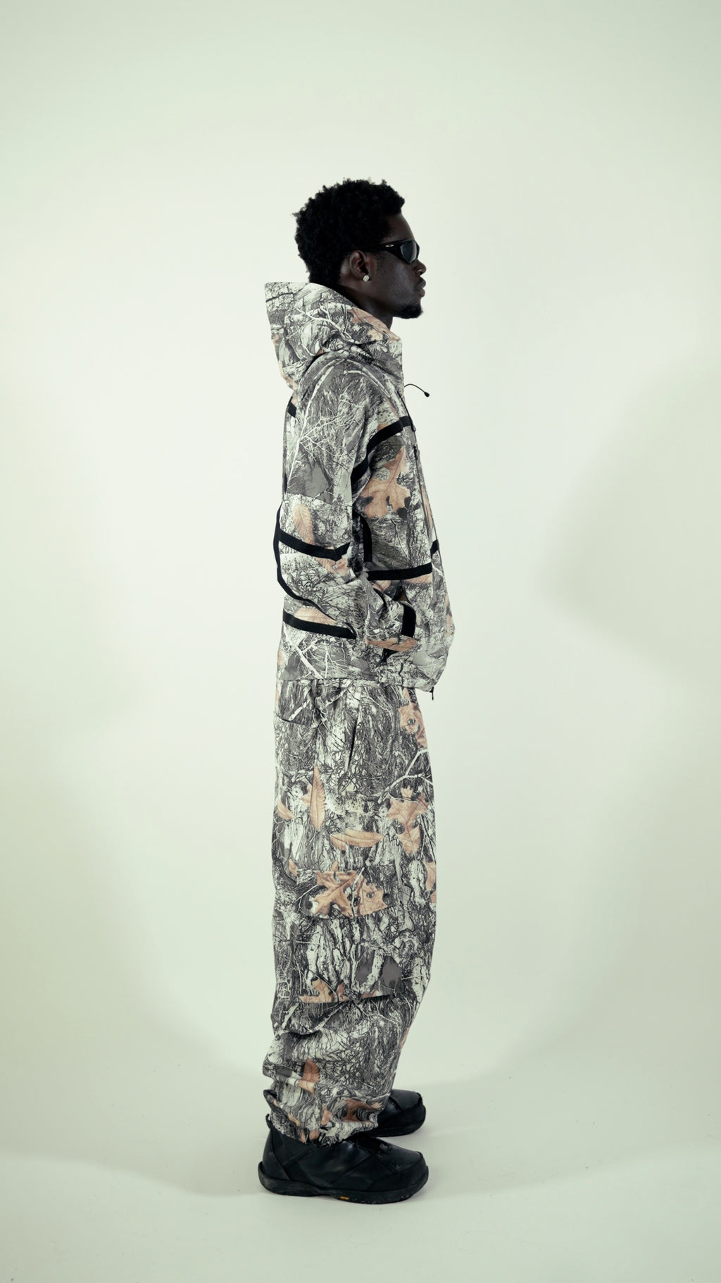 White-Realtree Baggy Snowpant V4