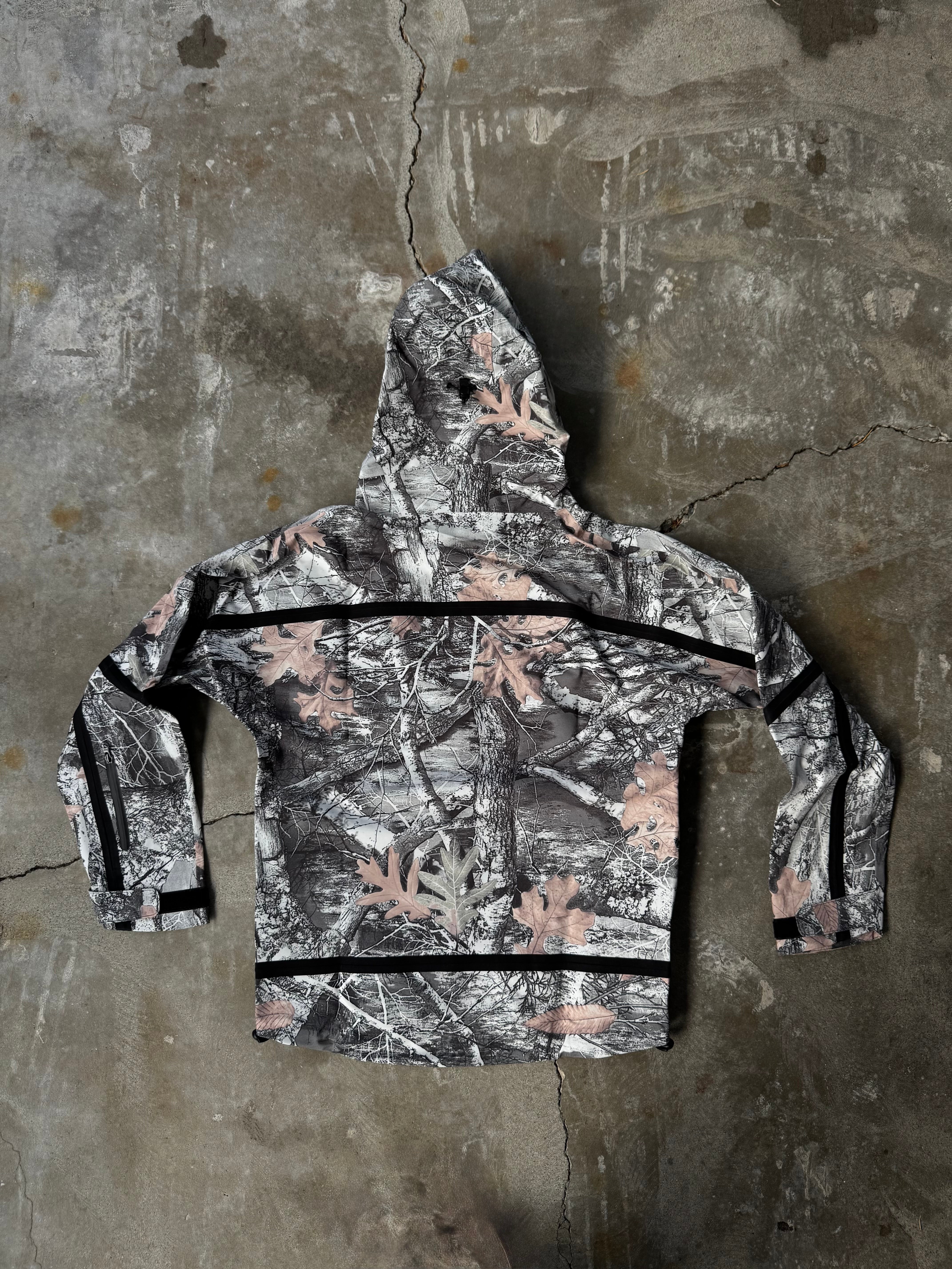 White Real Tree Taped Shell Jacket – freelife