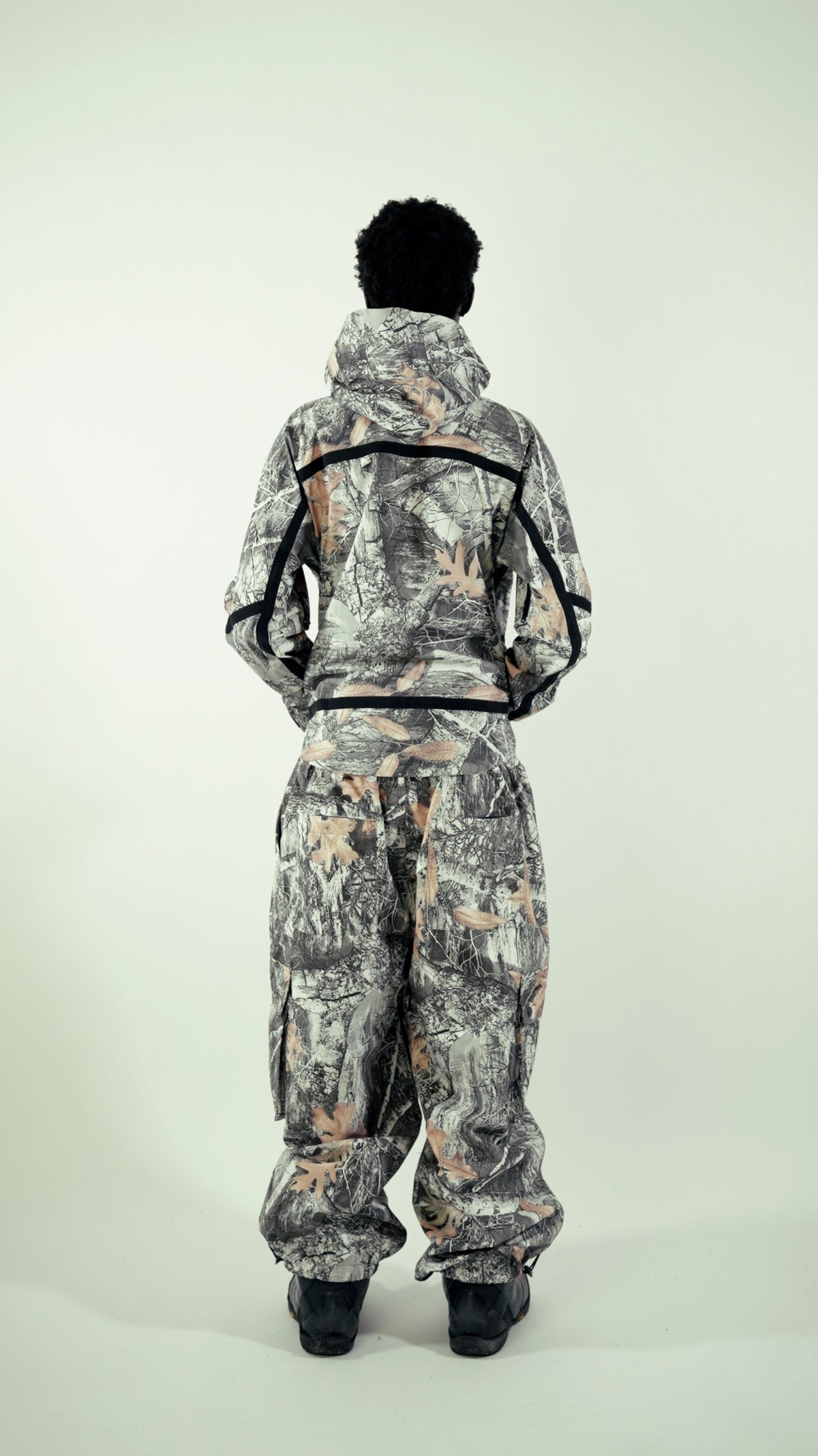 White-Realtree Baggy Snowpant V4