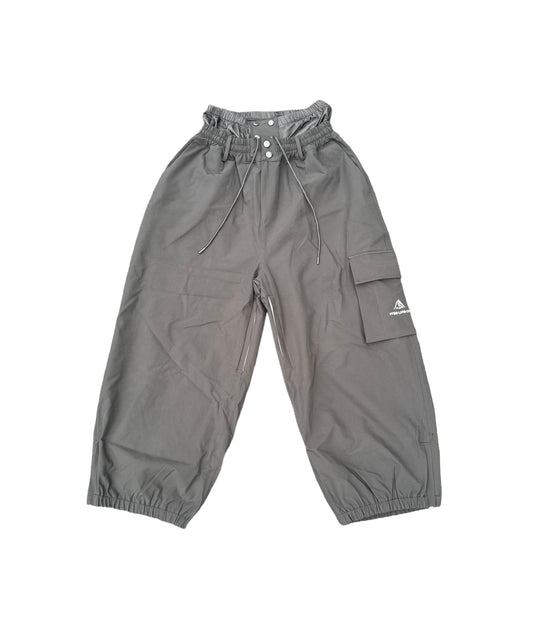Black insulated snow pants