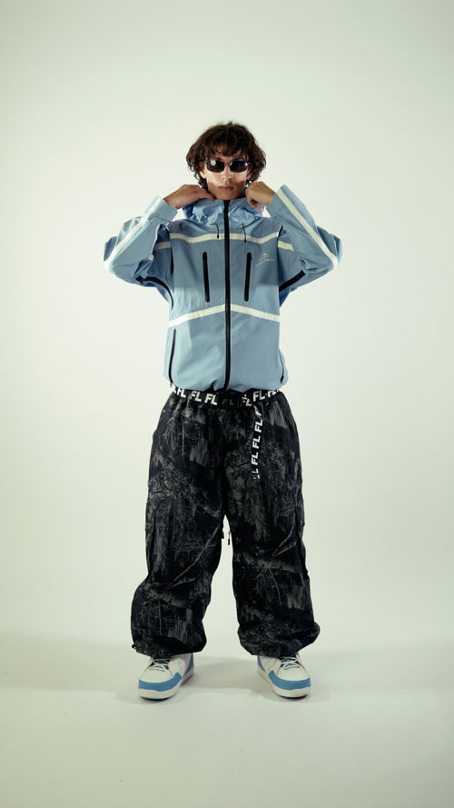 Black-Realtree Baggy Snowpants V4