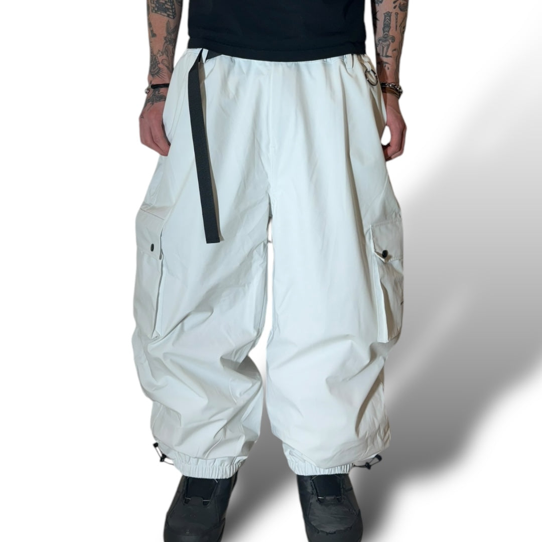 White baggy snowpants V2