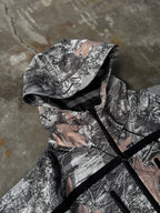 White Real Tree Taped Shell Jacket