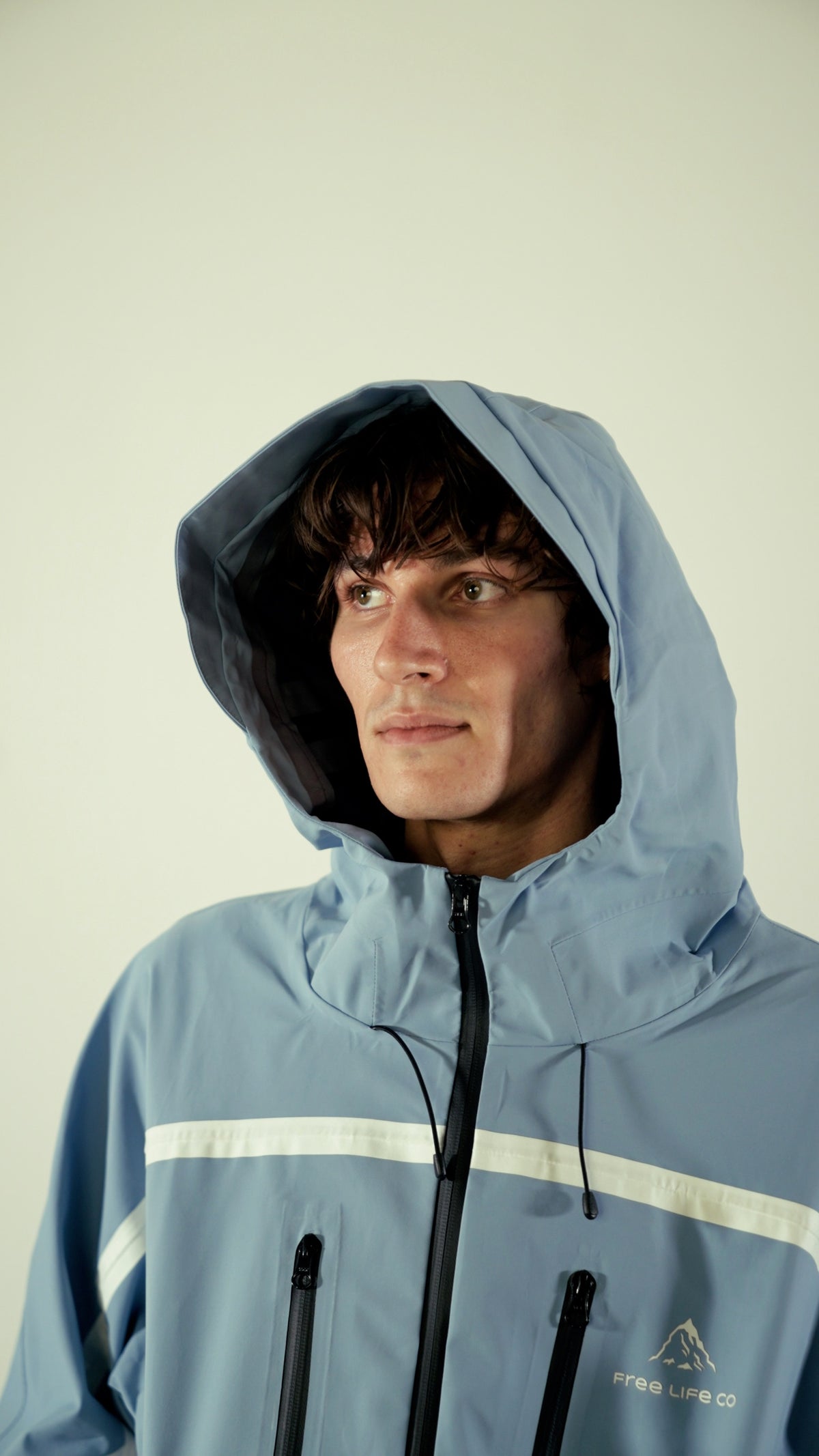 Blue Taped Shell Jacket