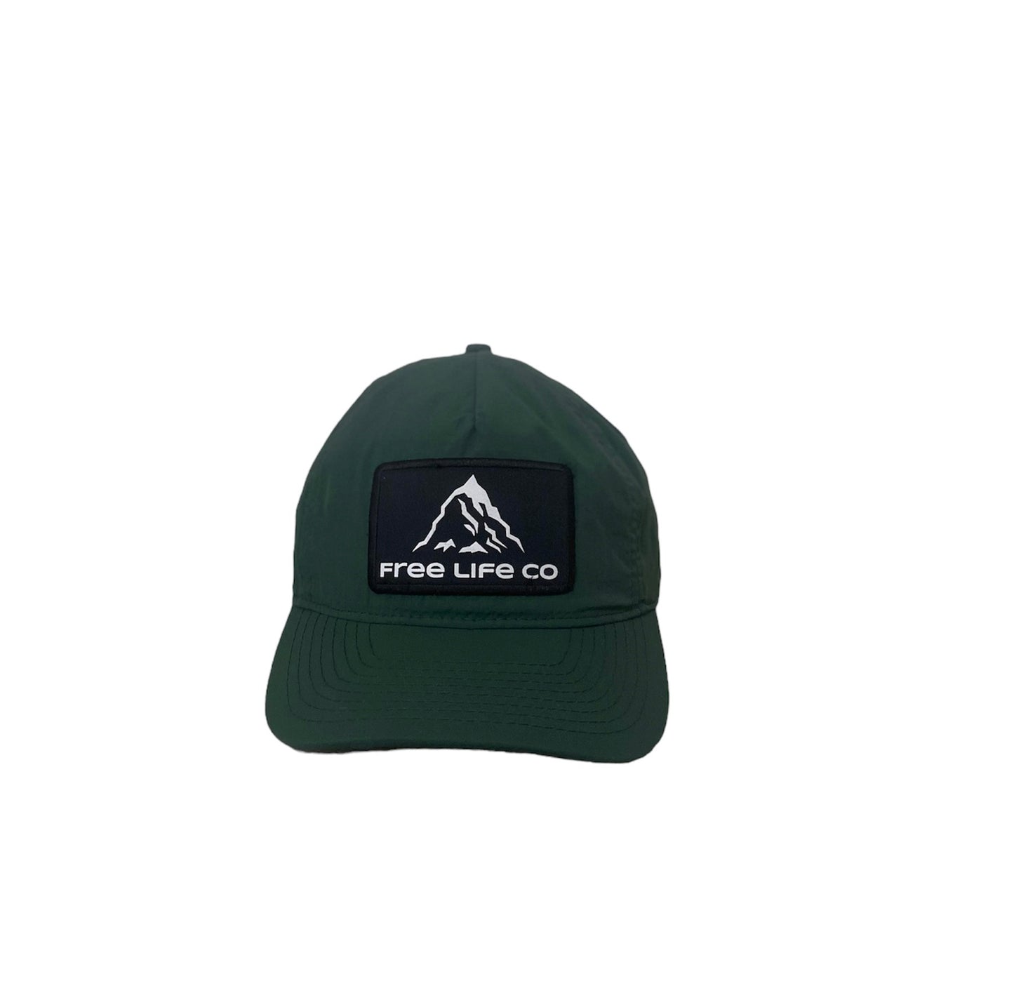 Green nylon hat