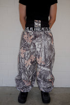 White-Realtree Baggy Snowpant V3