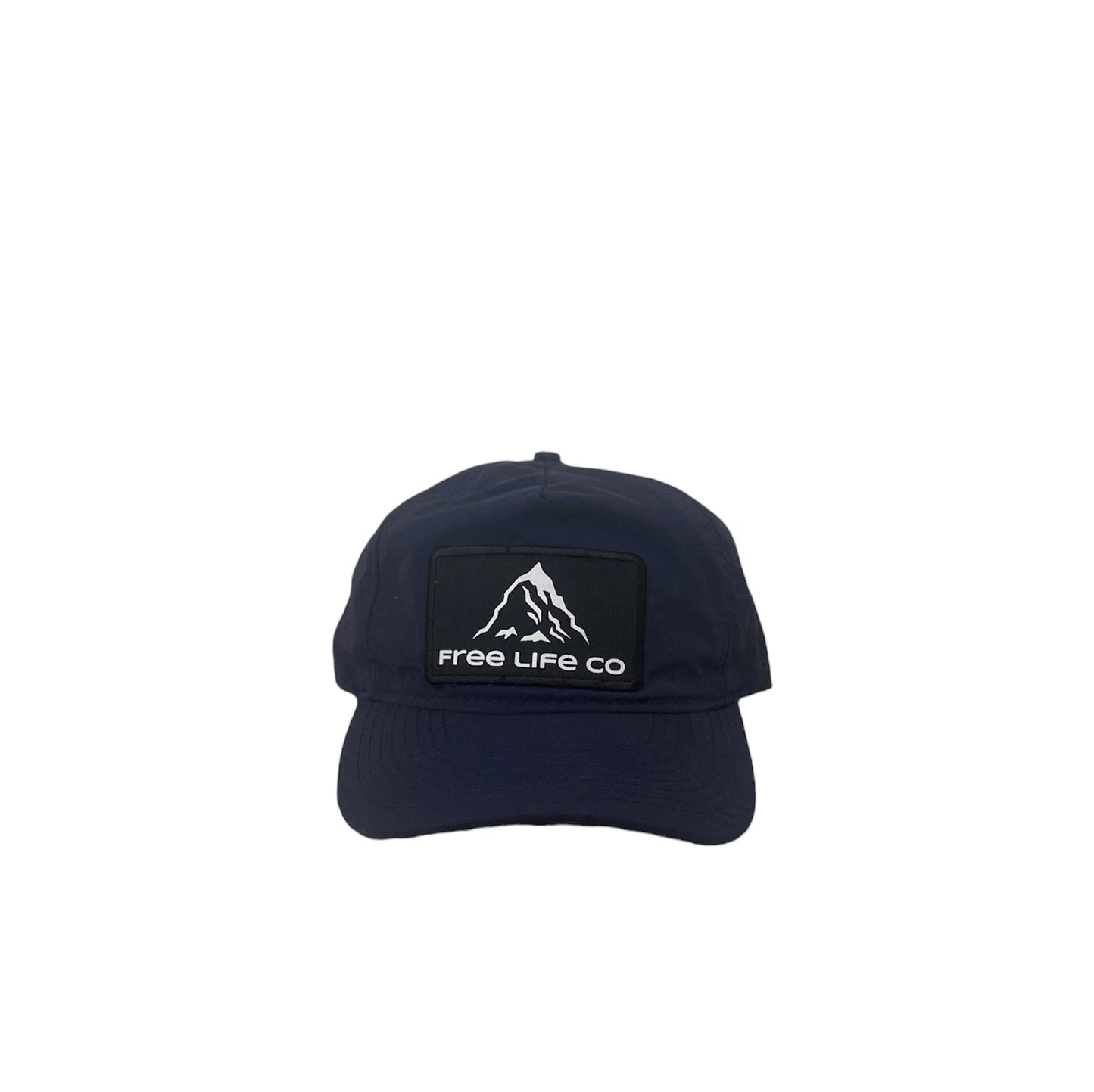 Blue nylon hat