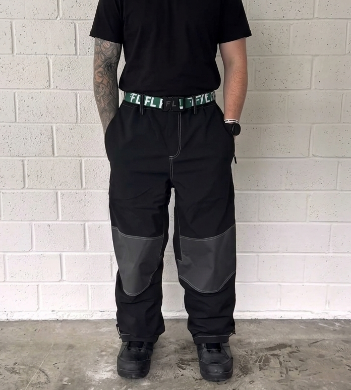 Straight leg snow pants