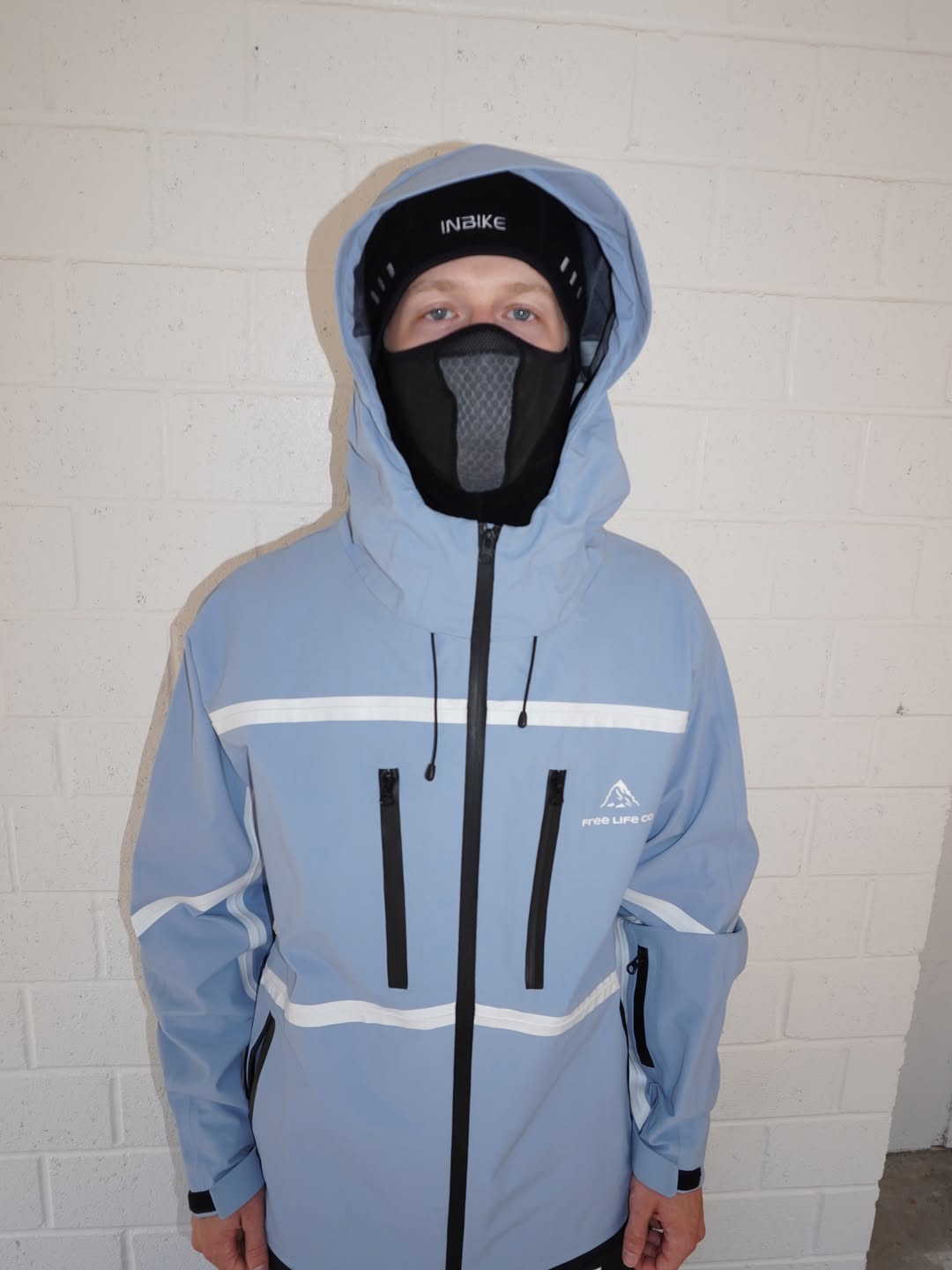 Blue Taped Shell Jacket