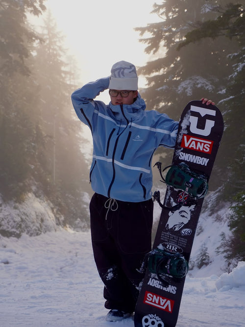 Blue Taped Shell Jacket