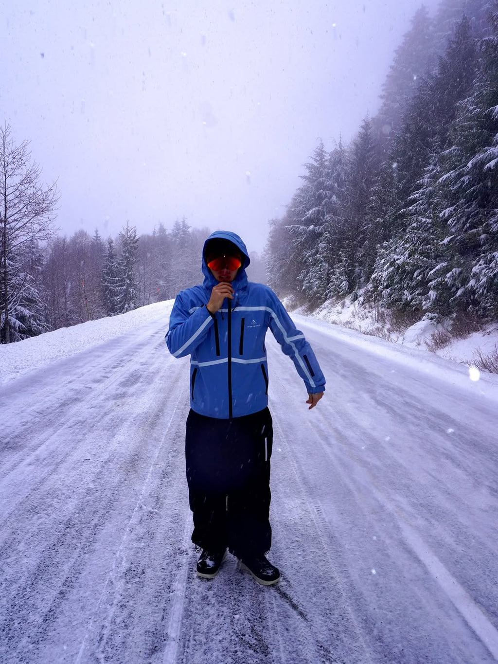 Black Baggy Snowpant V3